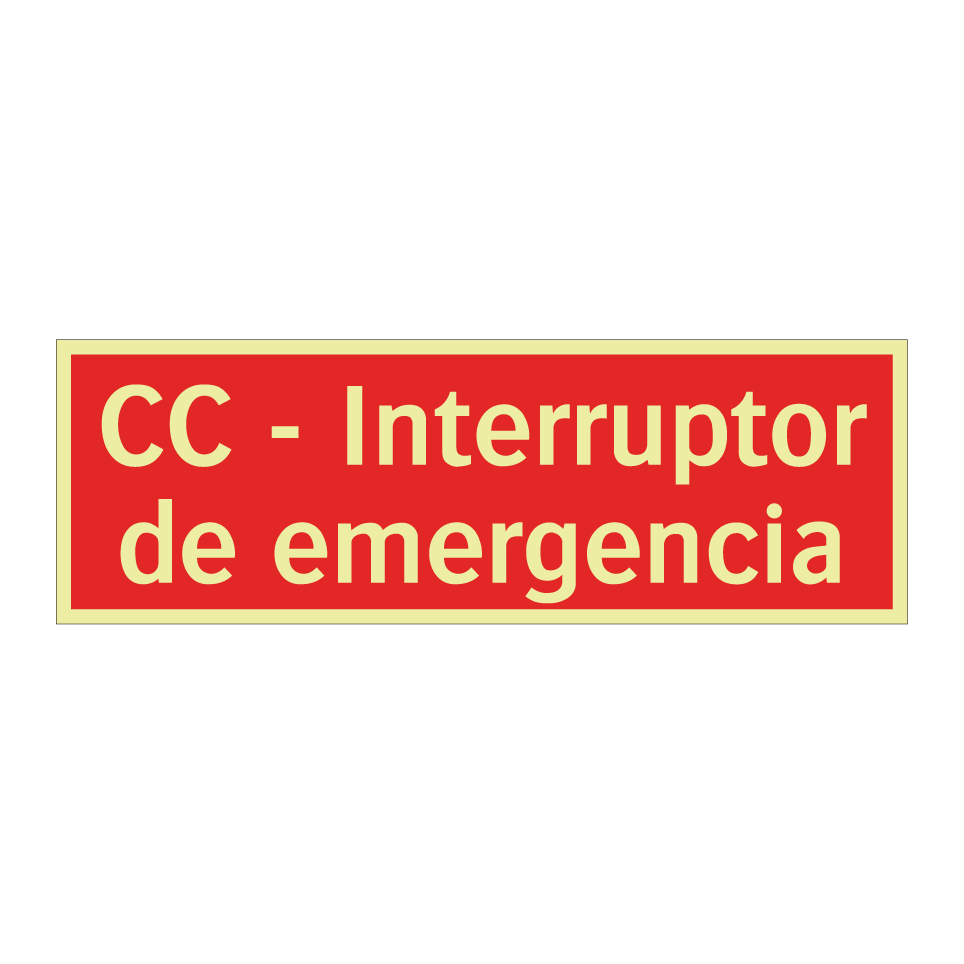 CC - Interruptor de emergencia