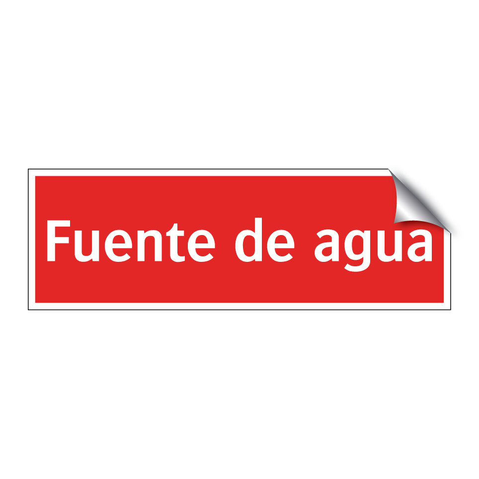 Fuente de agua