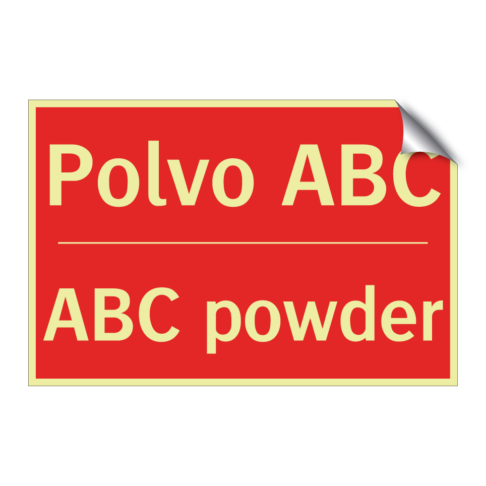 Polvo ABC - ABC powder