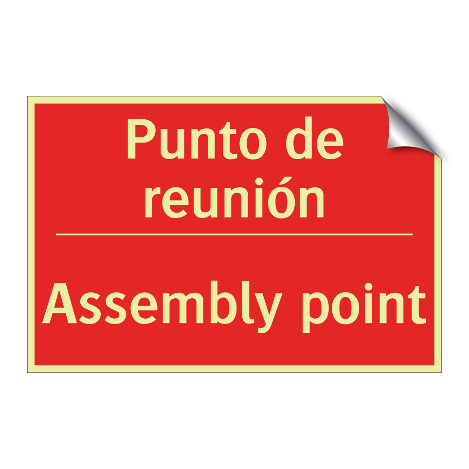 Punto de reunión - Assembly point
