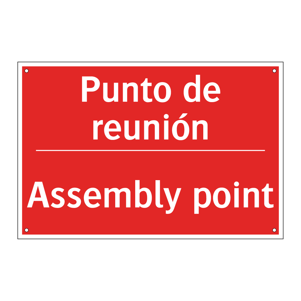 Punto de reunión - Assembly point