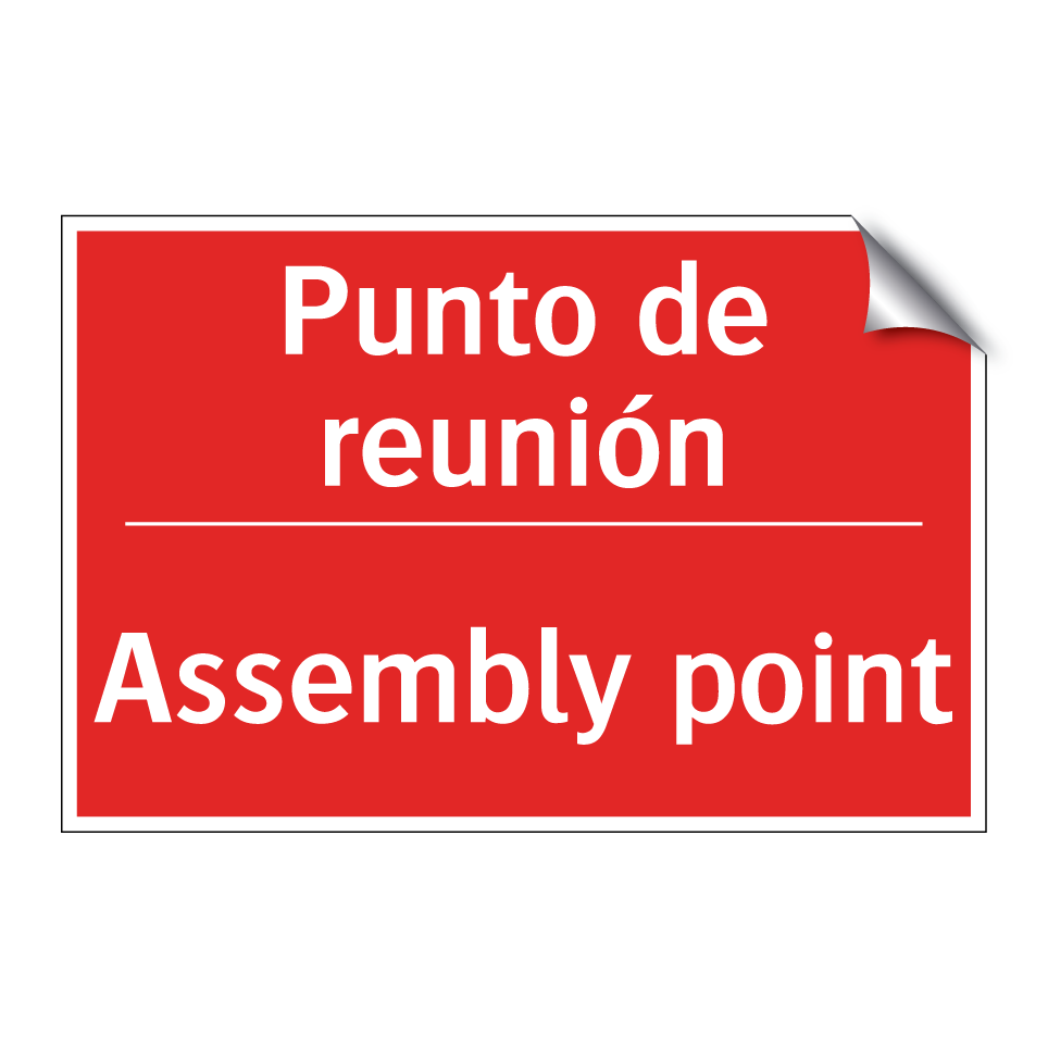 Punto de reunión - Assembly point