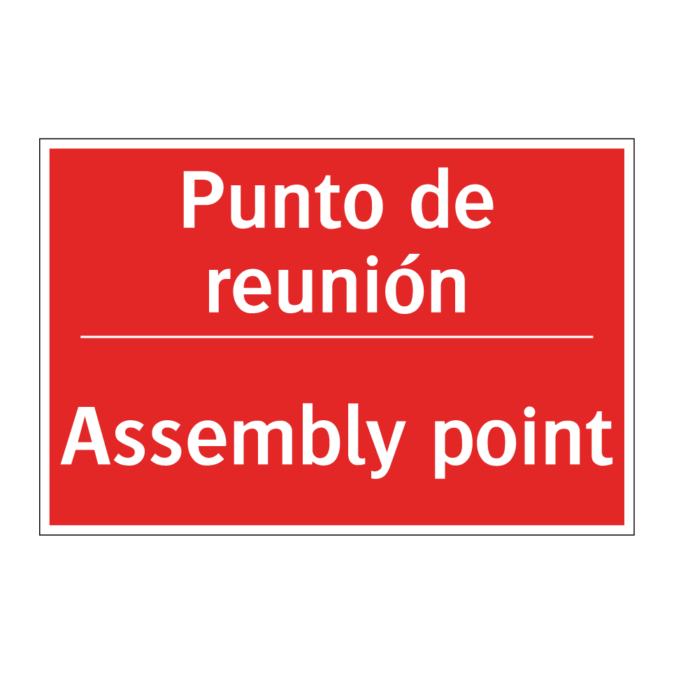 Punto de reunión - Assembly point