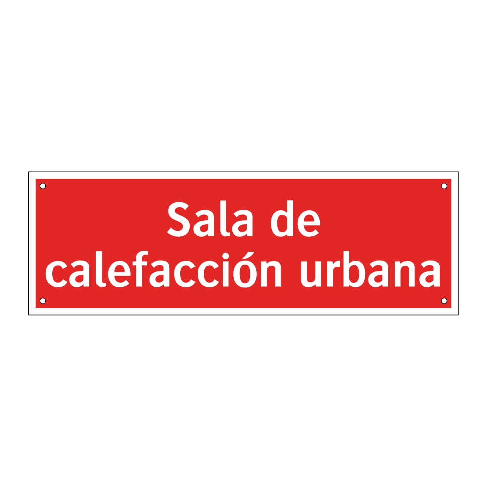 Sala de calefacción urbana