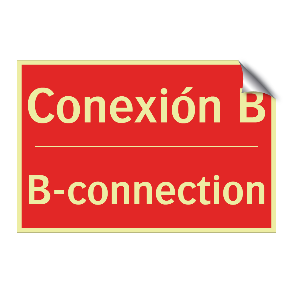 Conexión B - B-connection