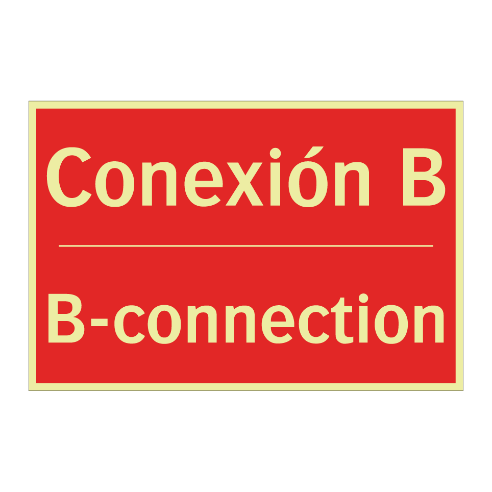 Conexión B - B-connection