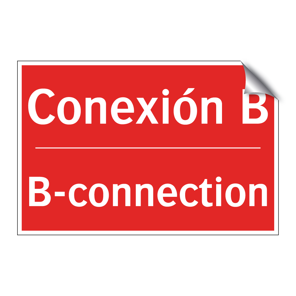 Conexión B - B-connection