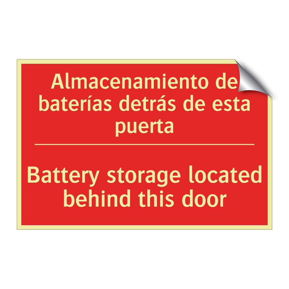 Almacenamiento de baterías /.../ - Battery storage located /.../