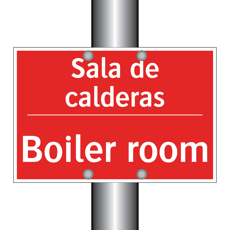 Sala de calderas - Boiler room
