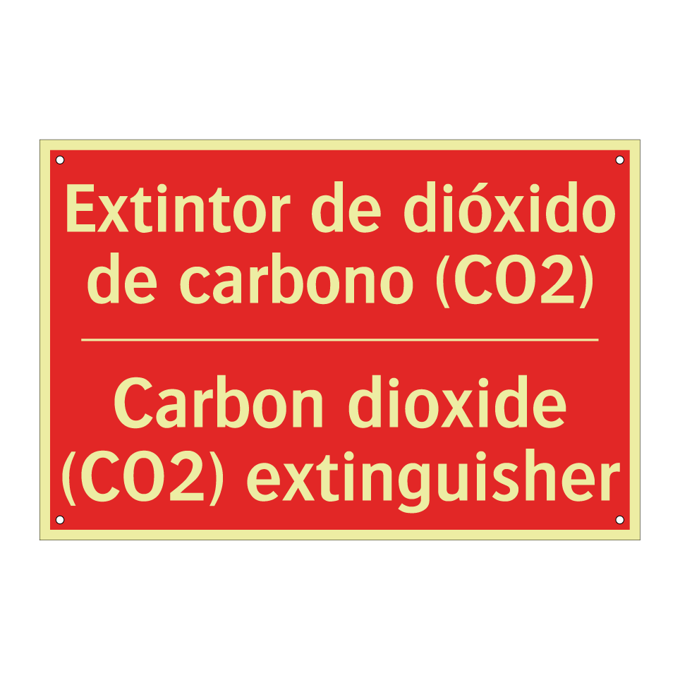 Extintor de dióxido de /.../ - Carbon dioxide (CO2) /.../