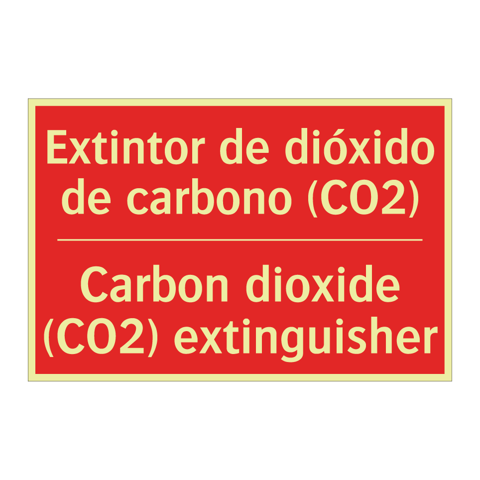 Extintor de dióxido de /.../ - Carbon dioxide (CO2) /.../