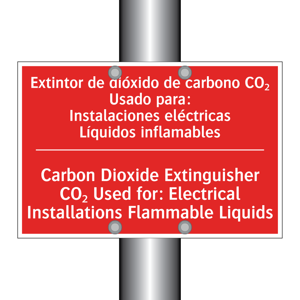 Extintor de dióxido de /.../ - Carbon Dioxide Extinguisher /.../
