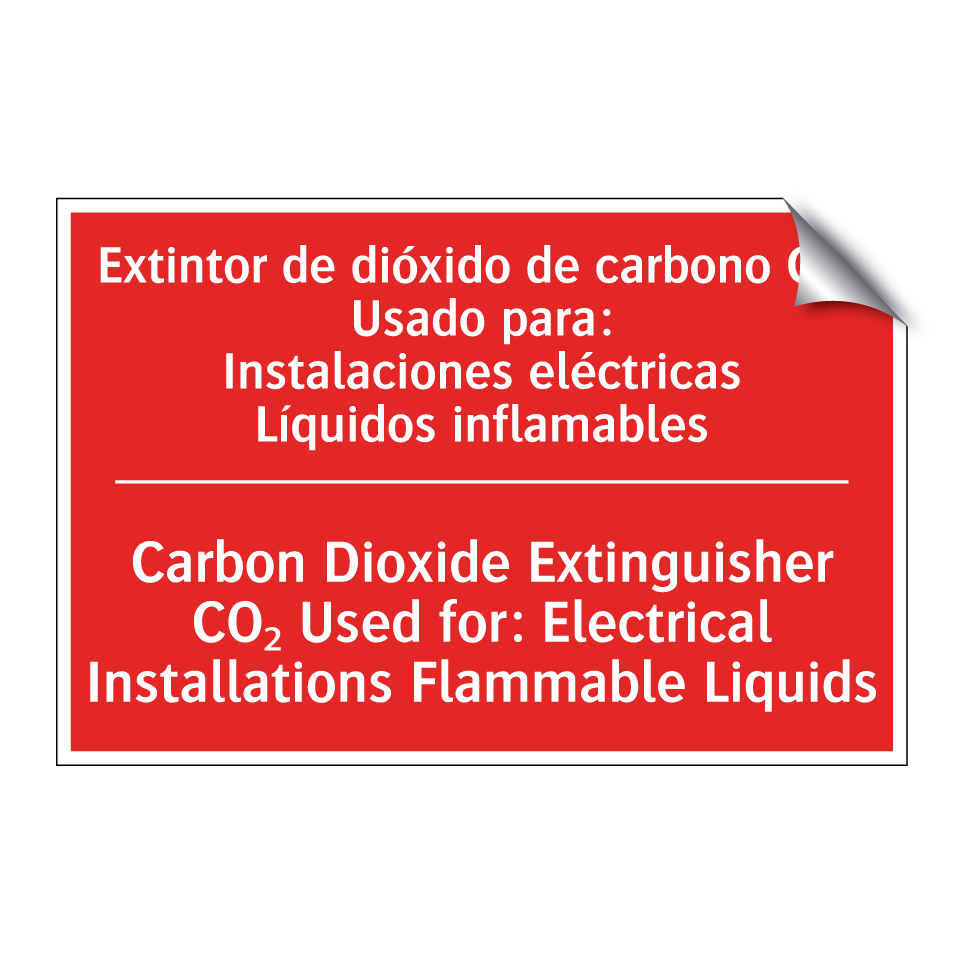 Extintor de dióxido de /.../ - Carbon Dioxide Extinguisher /.../