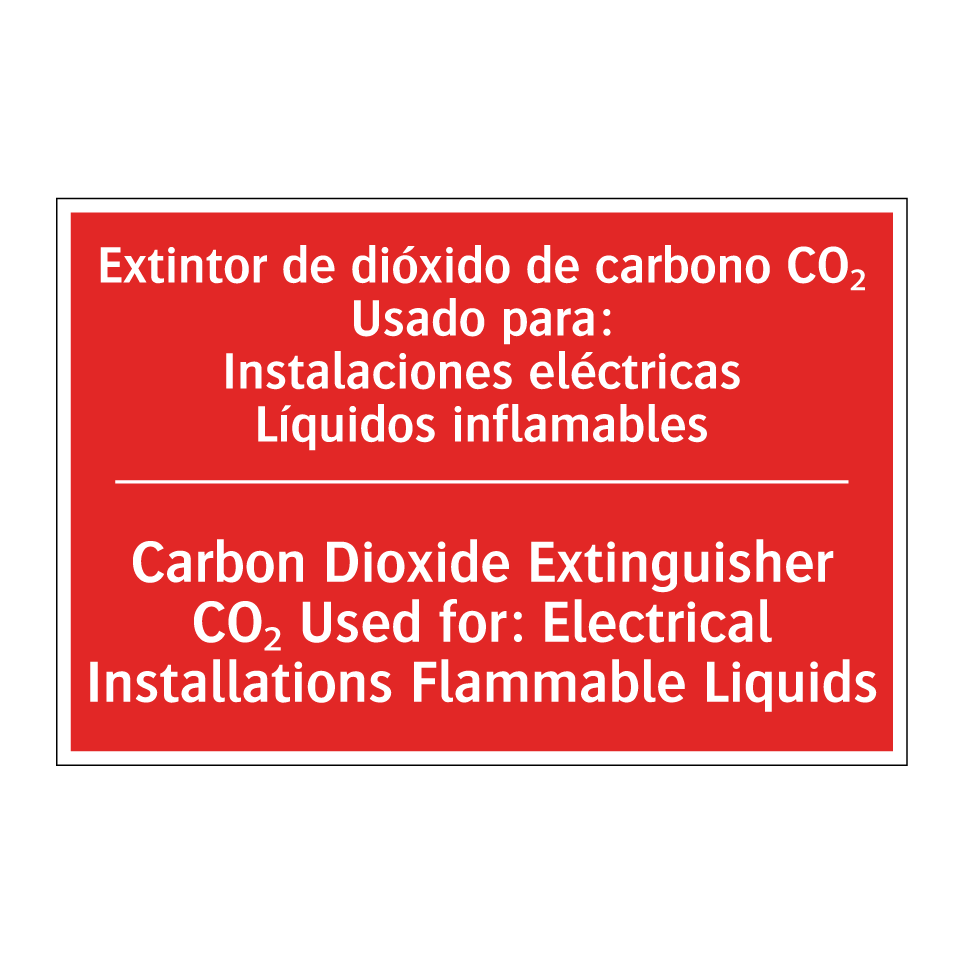 Extintor de dióxido de /.../ - Carbon Dioxide Extinguisher /.../