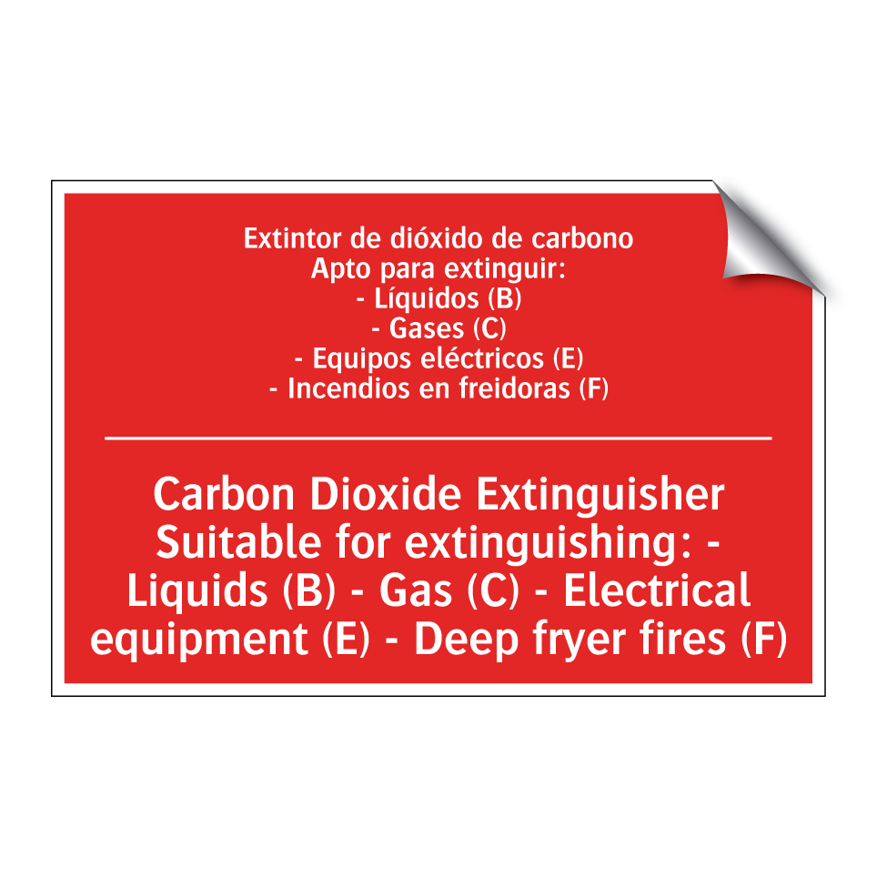Extintor de dióxido de /.../ - Carbon Dioxide Extinguisher /.../