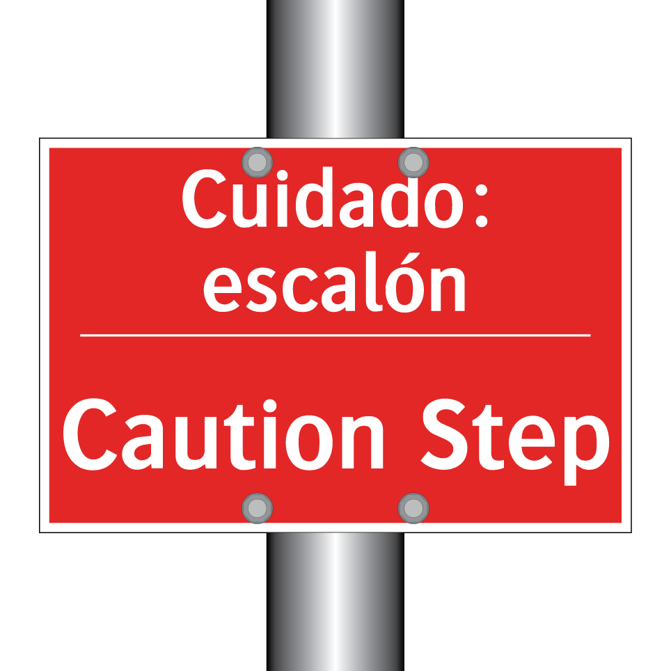 Cuidado: escalón - Caution Step