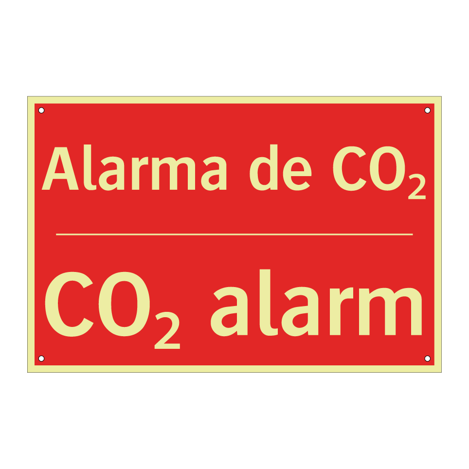 Alarma de CO₂ - CO₂ alarm