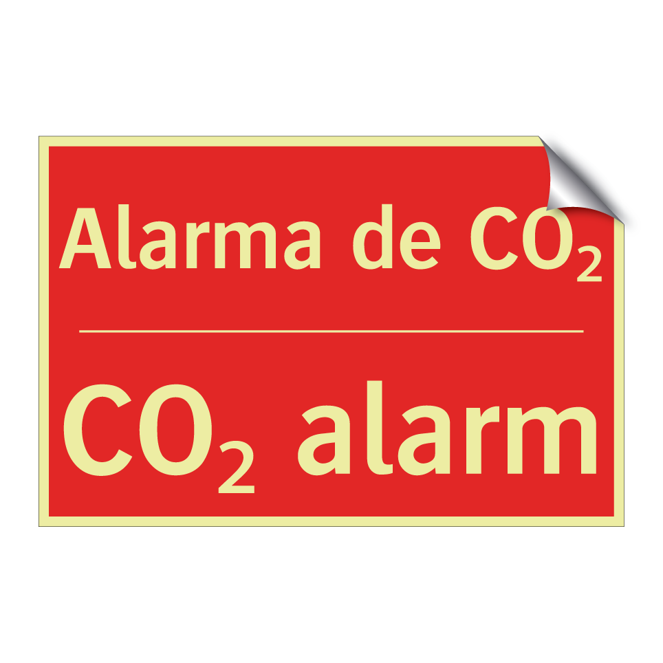 Alarma de CO₂ - CO₂ alarm
