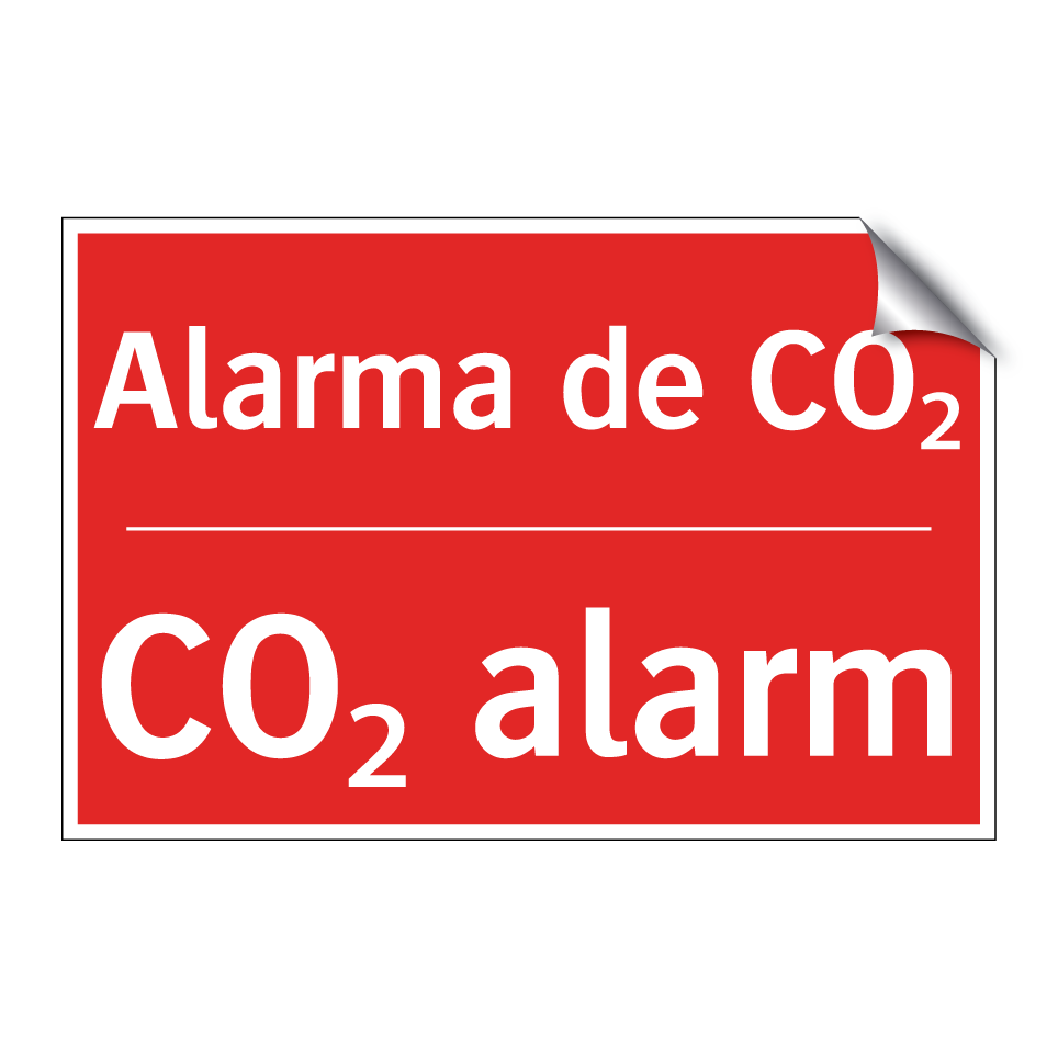 Alarma de CO₂ - CO₂ alarm