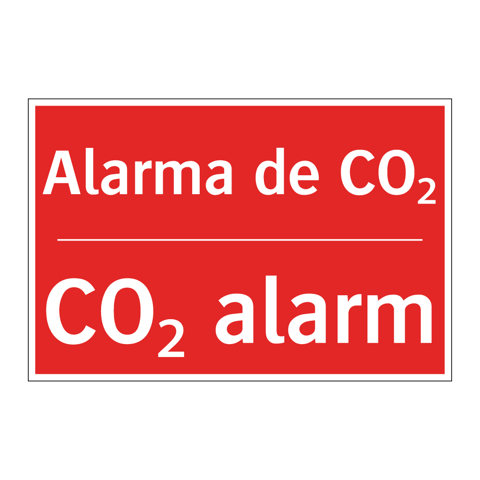 Alarma de CO₂ - CO₂ alarm