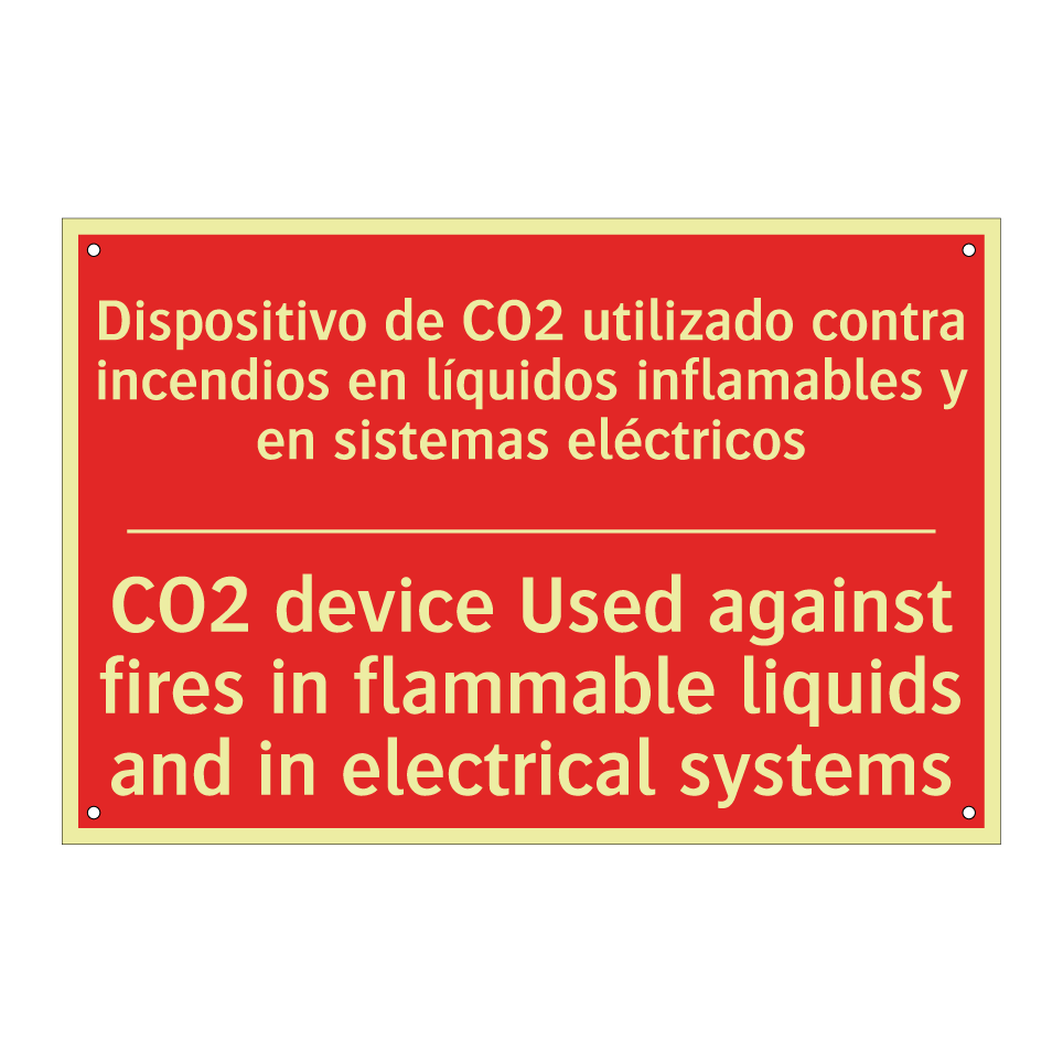 Dispositivo de CO2 utilizado /.../ - CO2 device Used against fires /.../