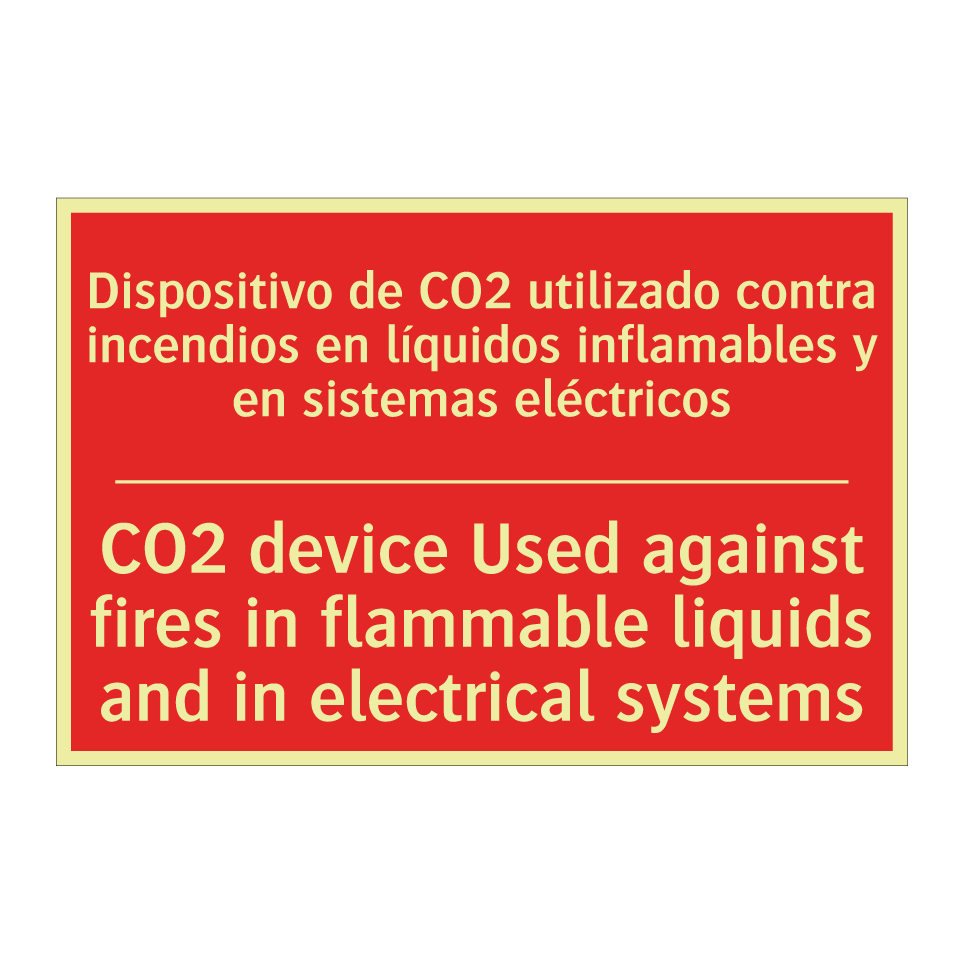 Dispositivo de CO2 utilizado /.../ - CO2 device Used against fires /.../