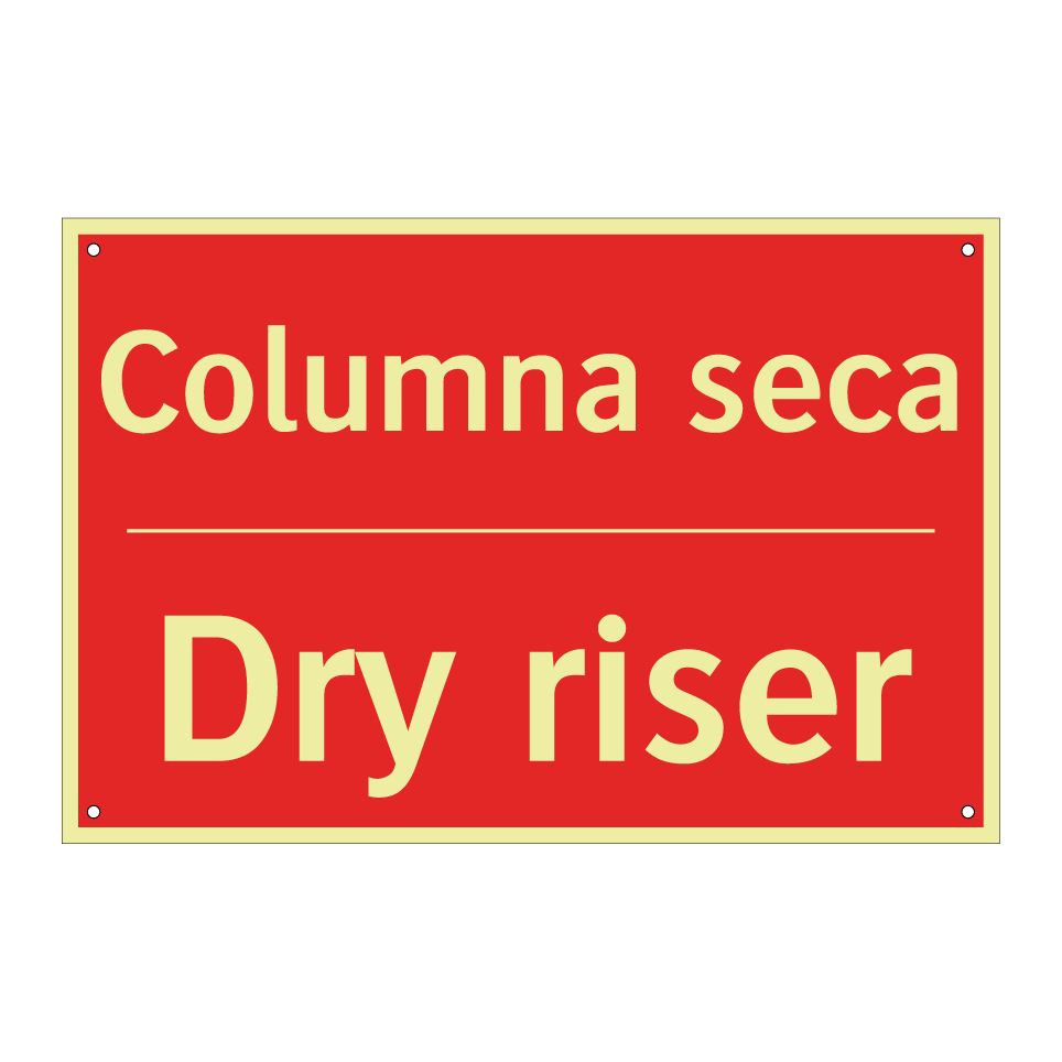 Columna seca - Dry riser