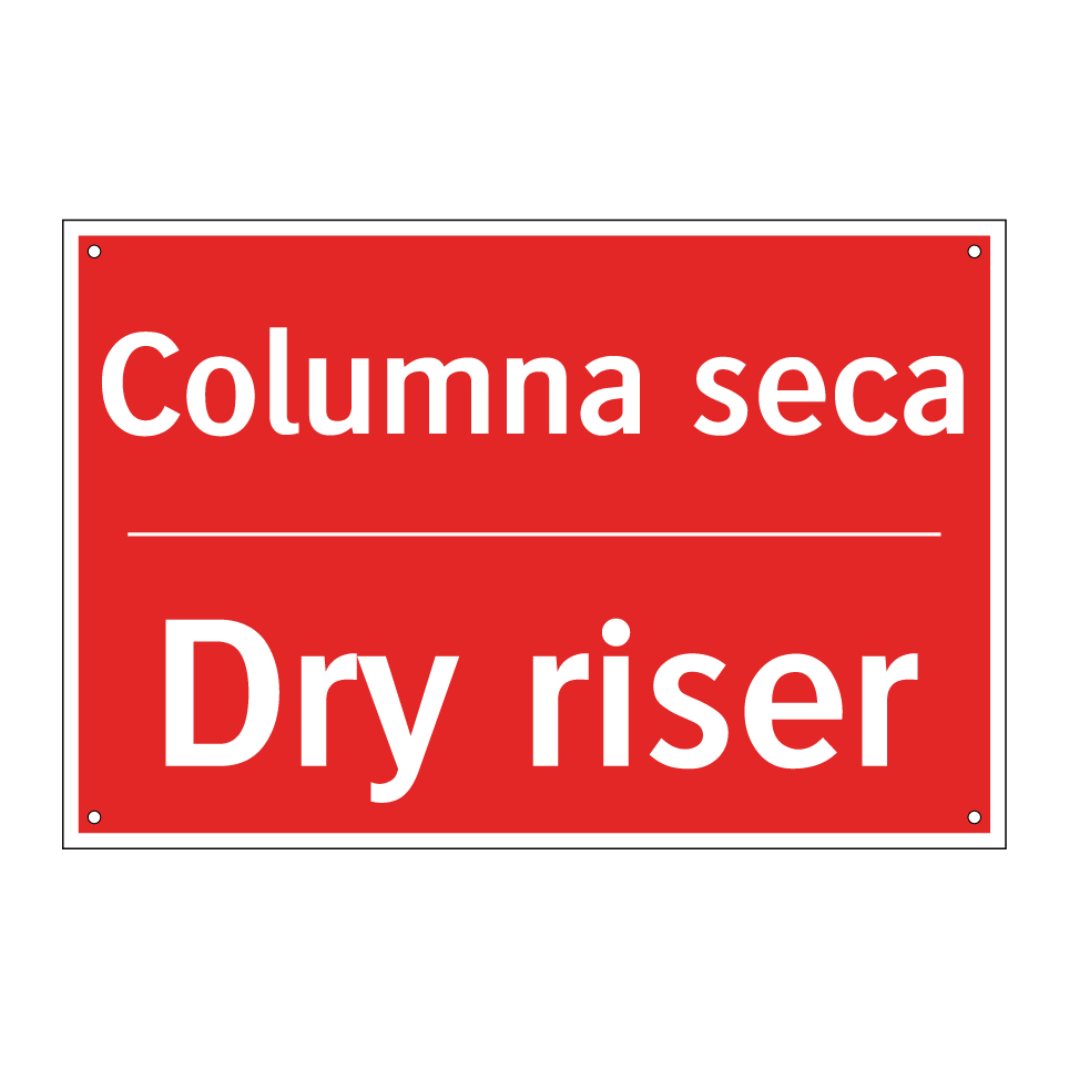 Columna seca - Dry riser