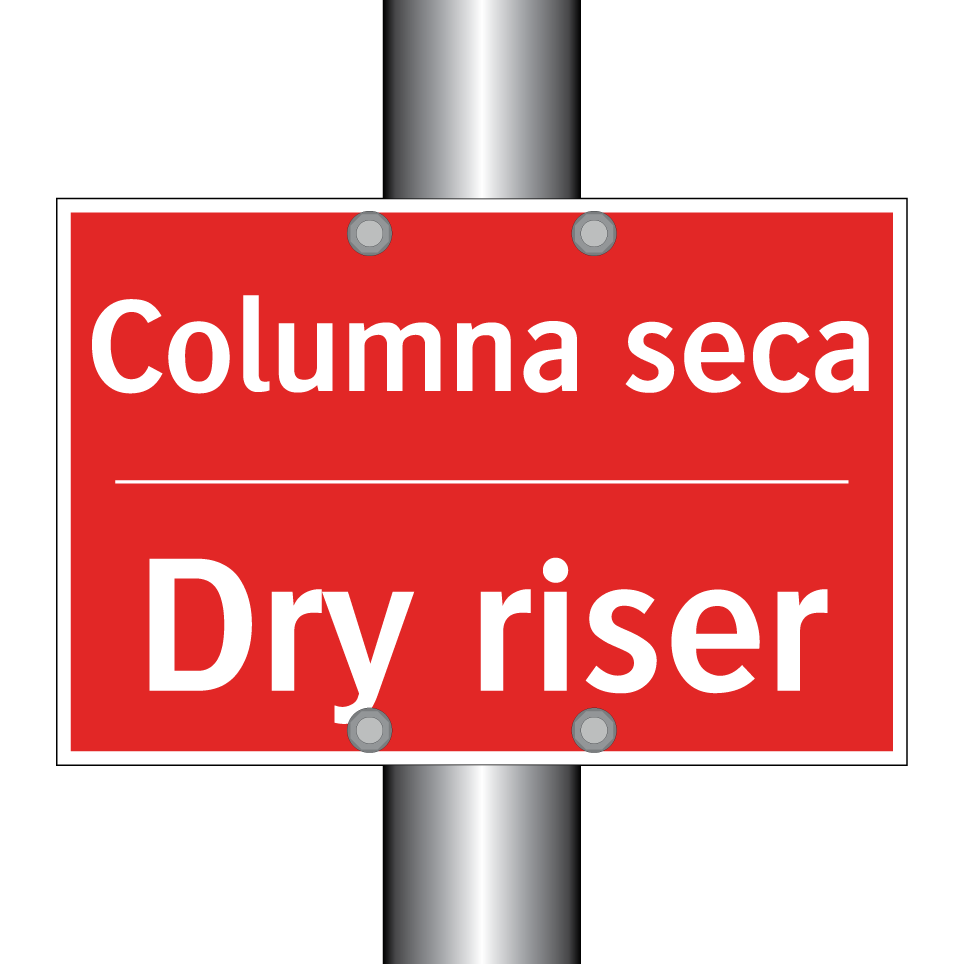 Columna seca - Dry riser
