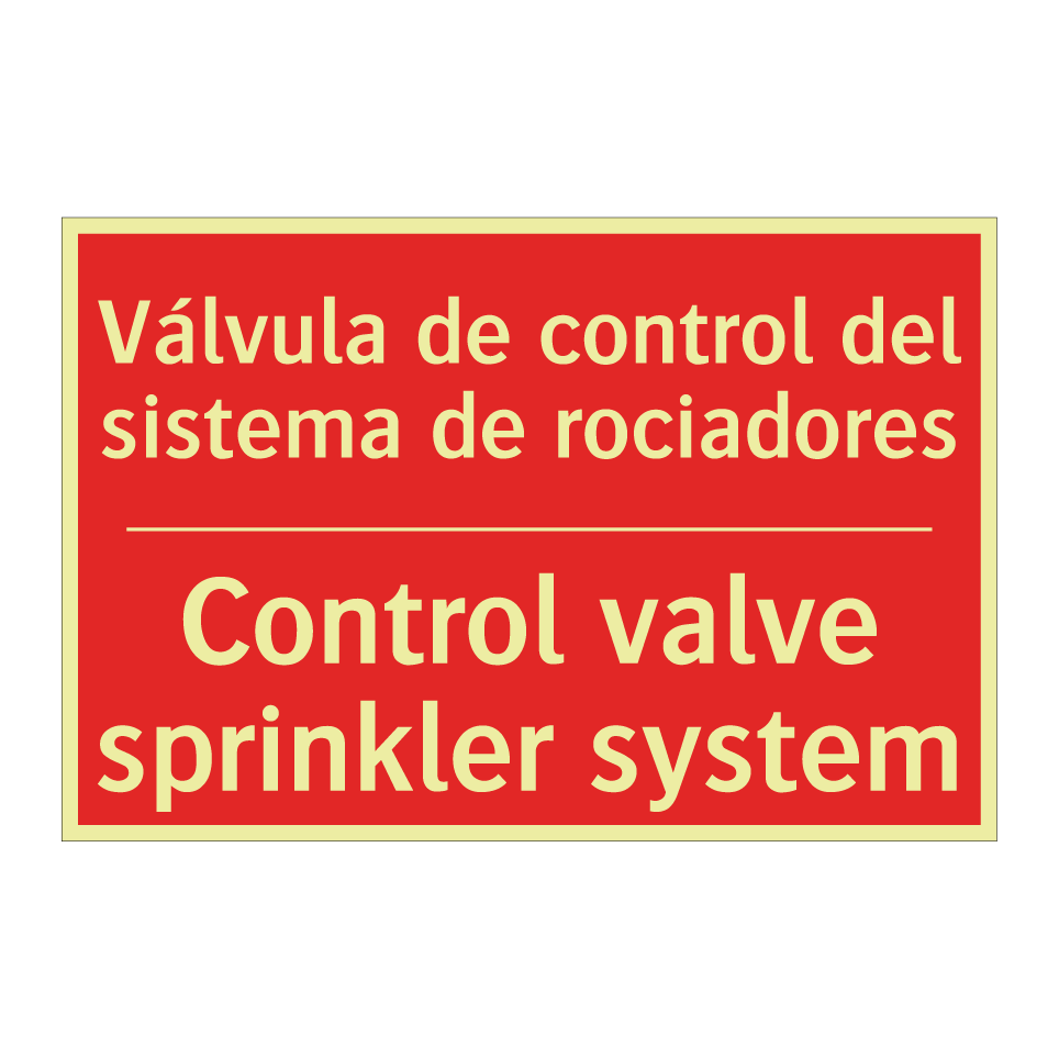 Válvula de control del /.../ - Control valve sprinkler system