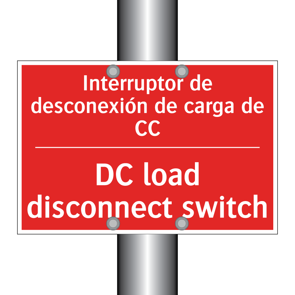 Interruptor de desconexión de /.../ - DC load disconnect switch