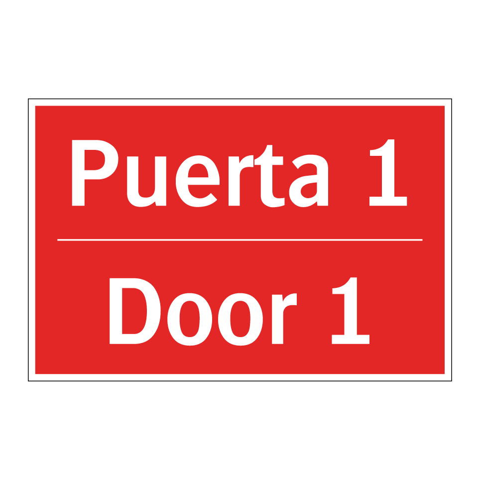 Puerta 1 - Door 1