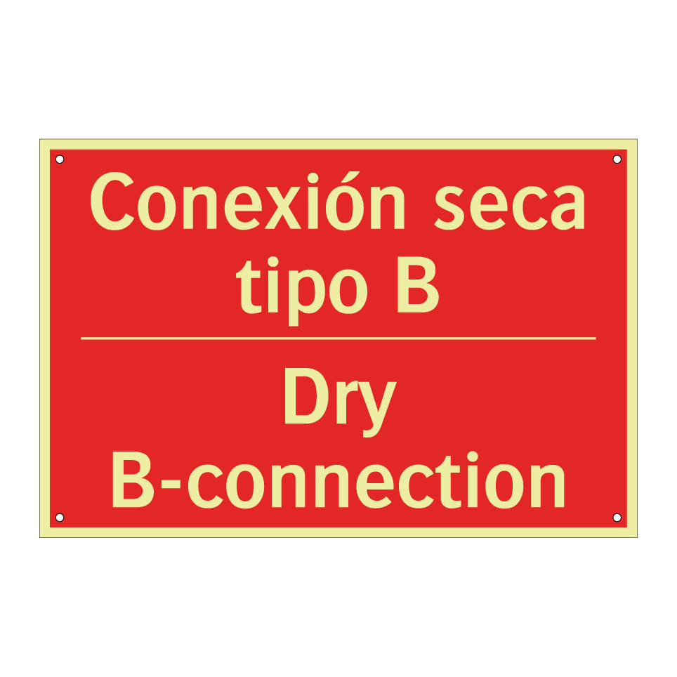 Conexión seca tipo B - Dry B-connection