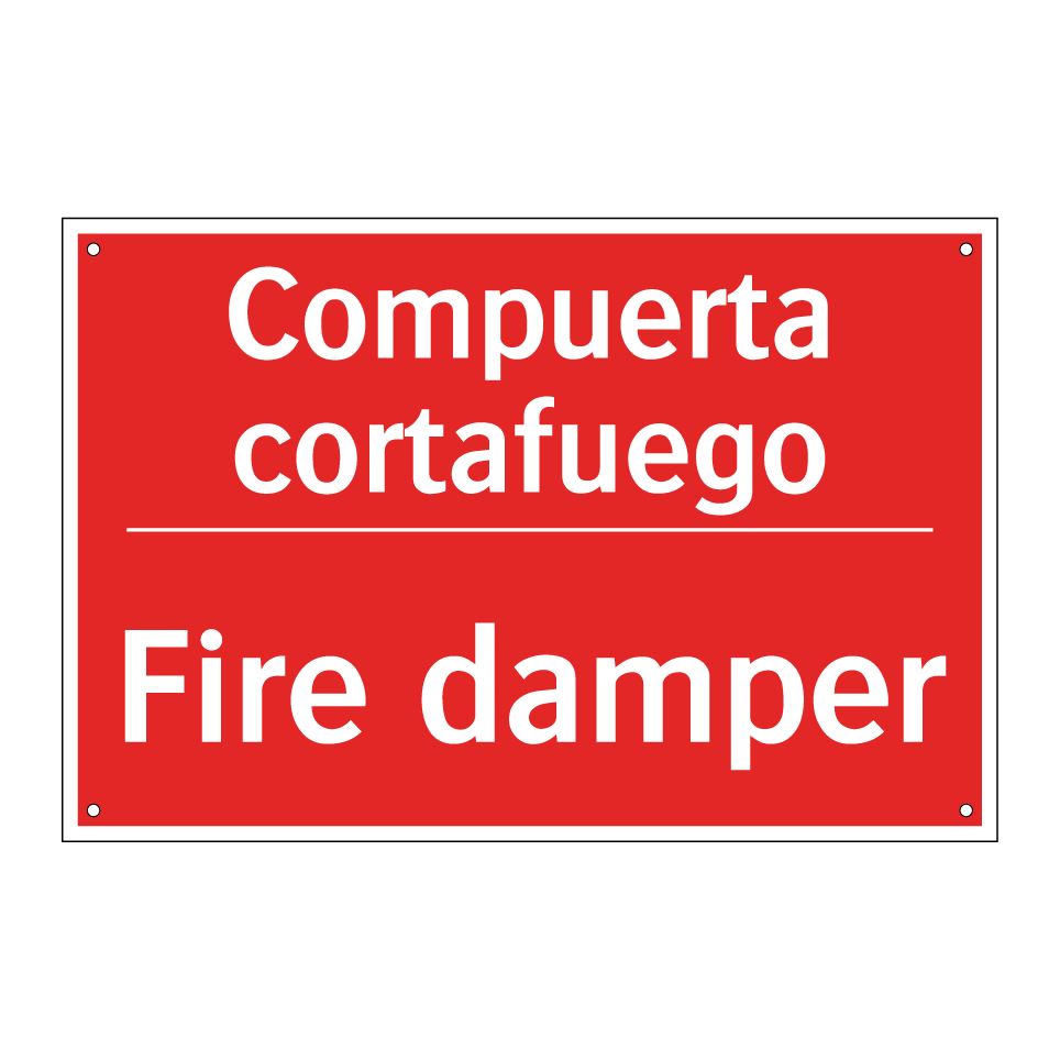 Compuerta cortafuego - Fire damper