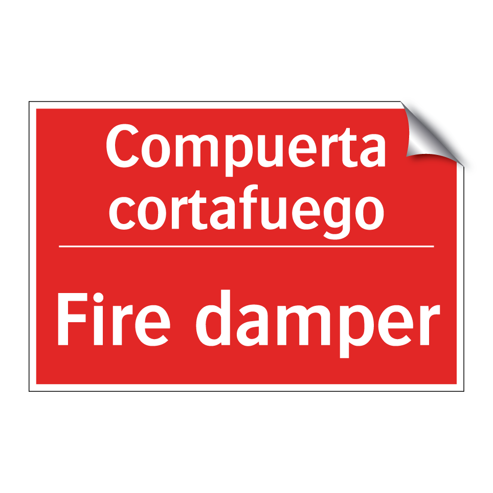 Compuerta cortafuego - Fire damper