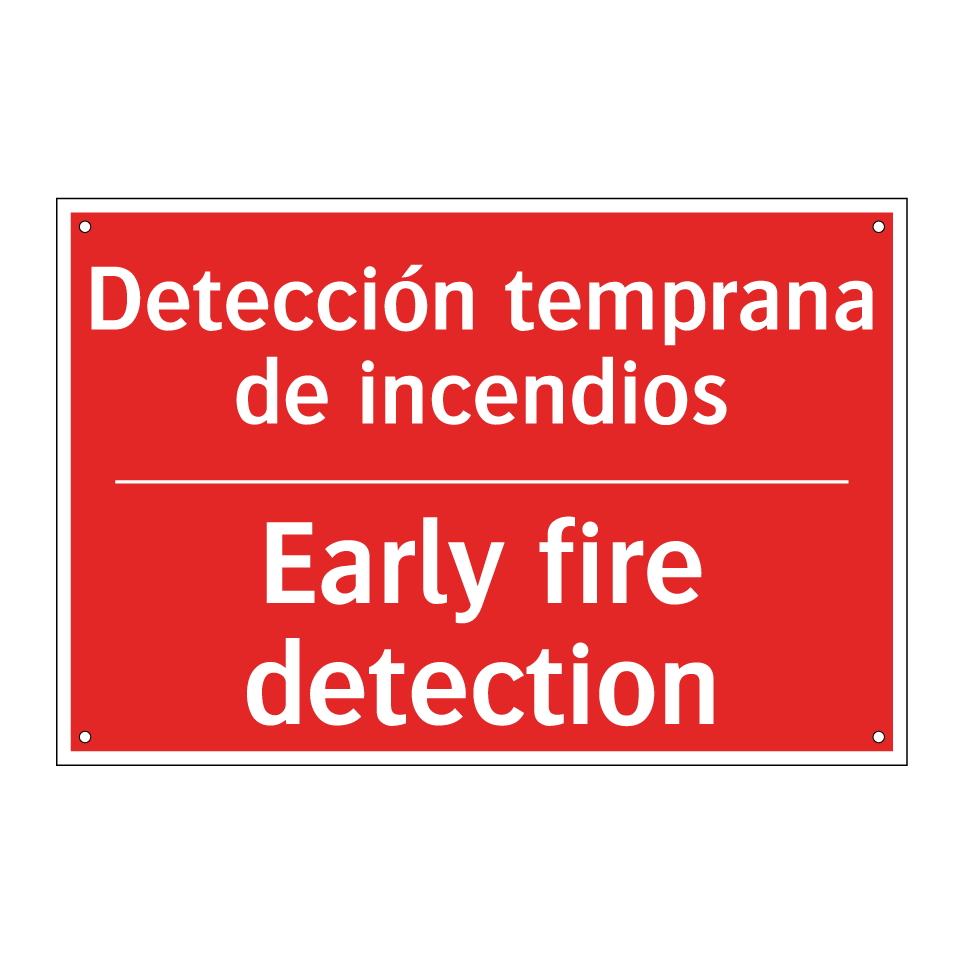 Detección temprana de /.../ - Early fire detection
