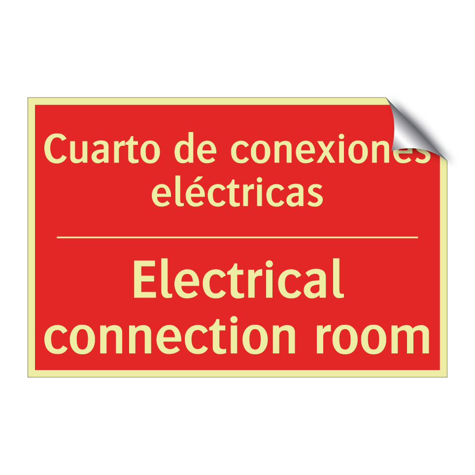 Cuarto de conexiones /.../ - Electrical connection room