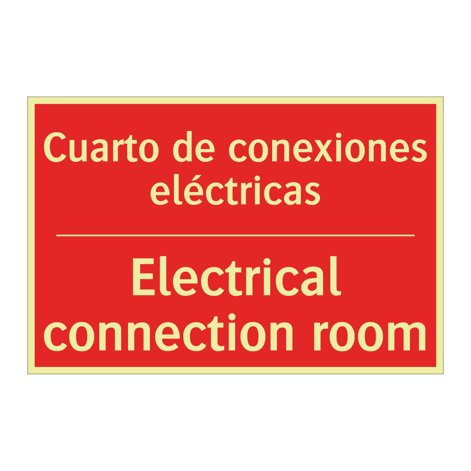 Cuarto de conexiones /.../ - Electrical connection room
