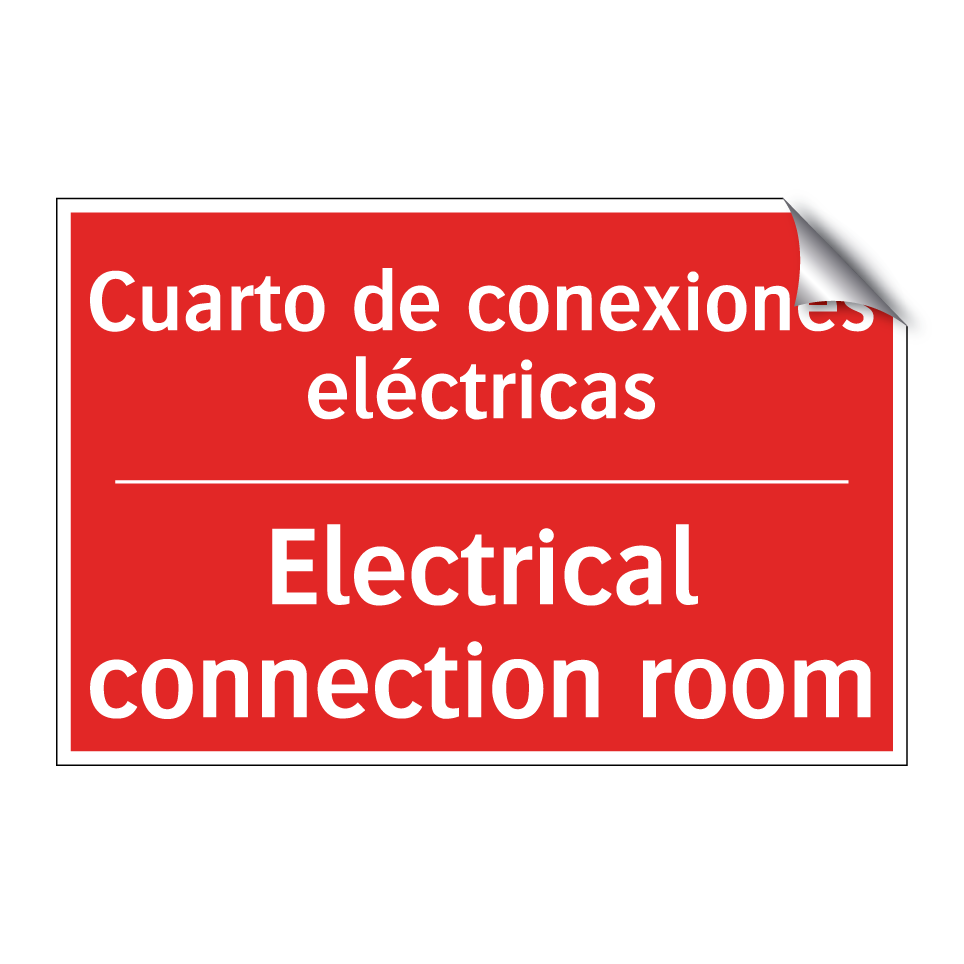 Cuarto de conexiones /.../ - Electrical connection room