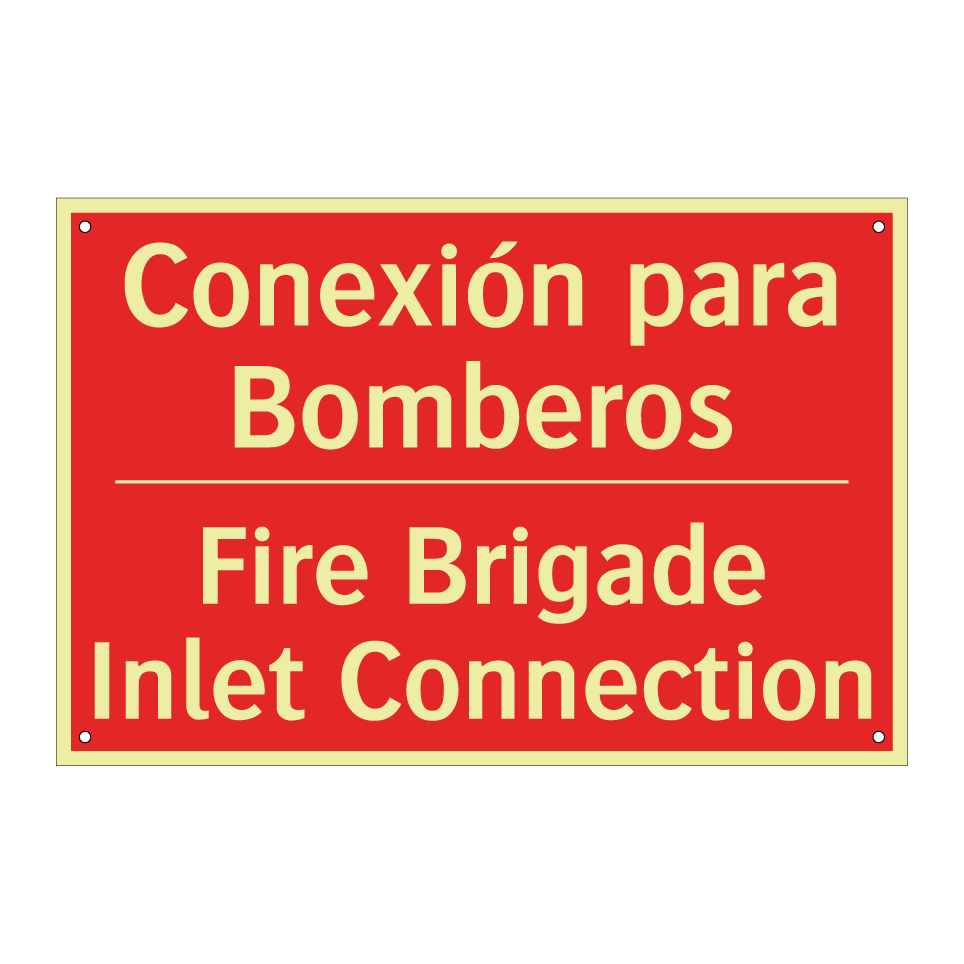 Conexión para Bomberos - Fire Brigade Inlet Connection