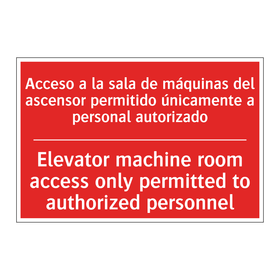 Acceso a la sala de máquinas /.../ - Elevator machine room access /.../