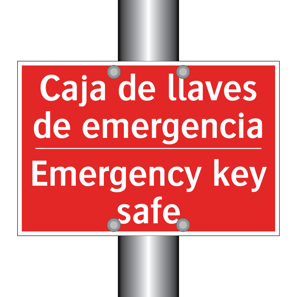Caja de llaves de emergencia - Emergency key safe