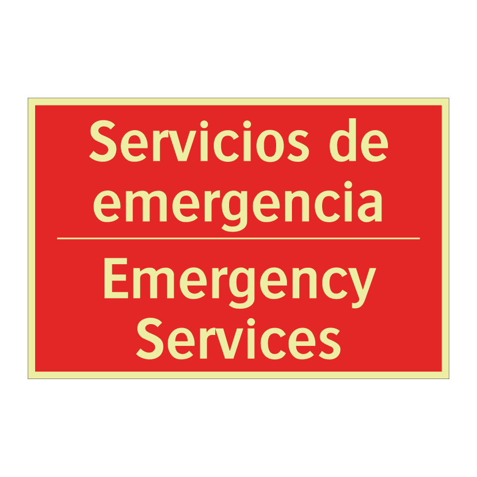Servicios de emergencia - Emergency Services