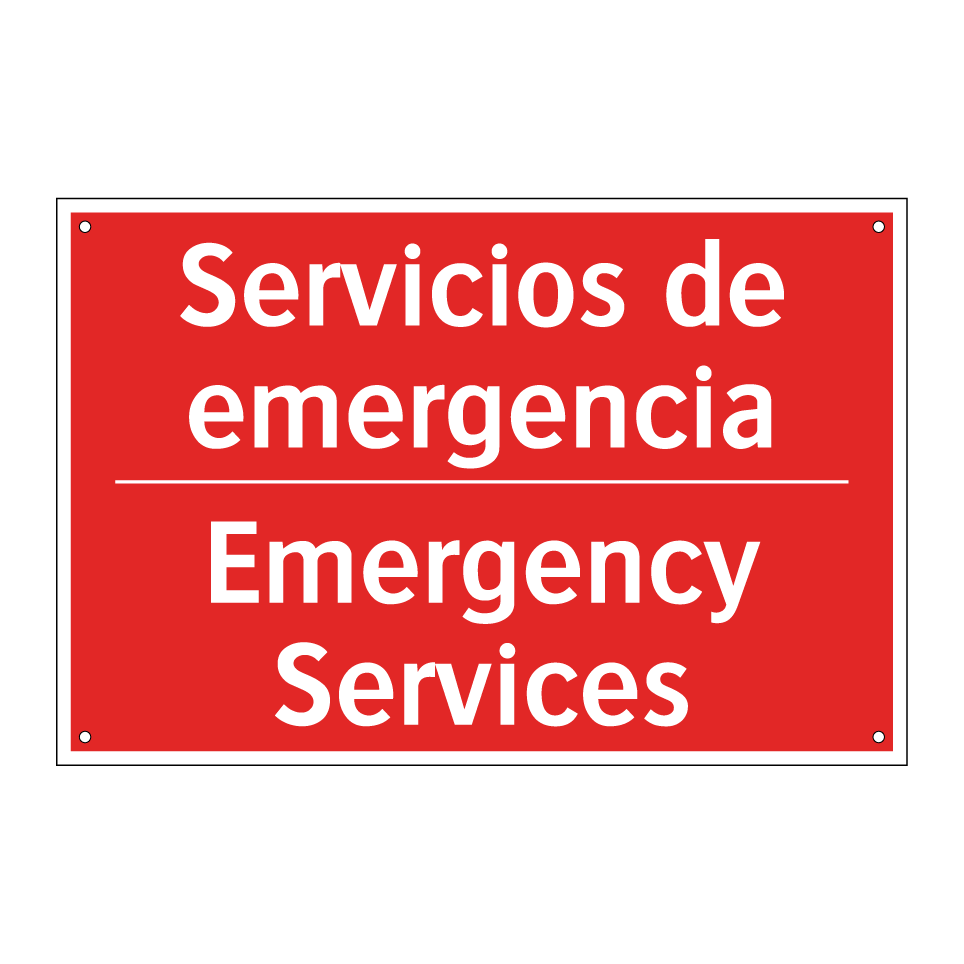 Servicios de emergencia - Emergency Services