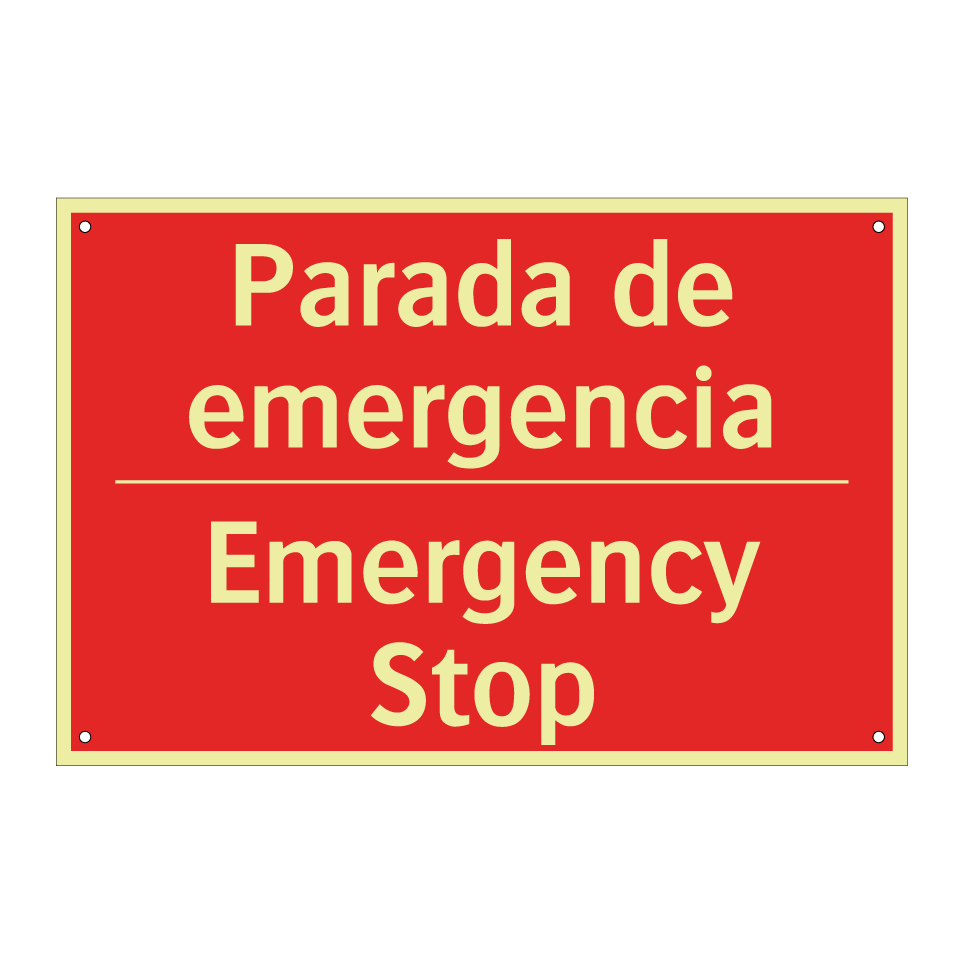 Parada de emergencia - Emergency Stop