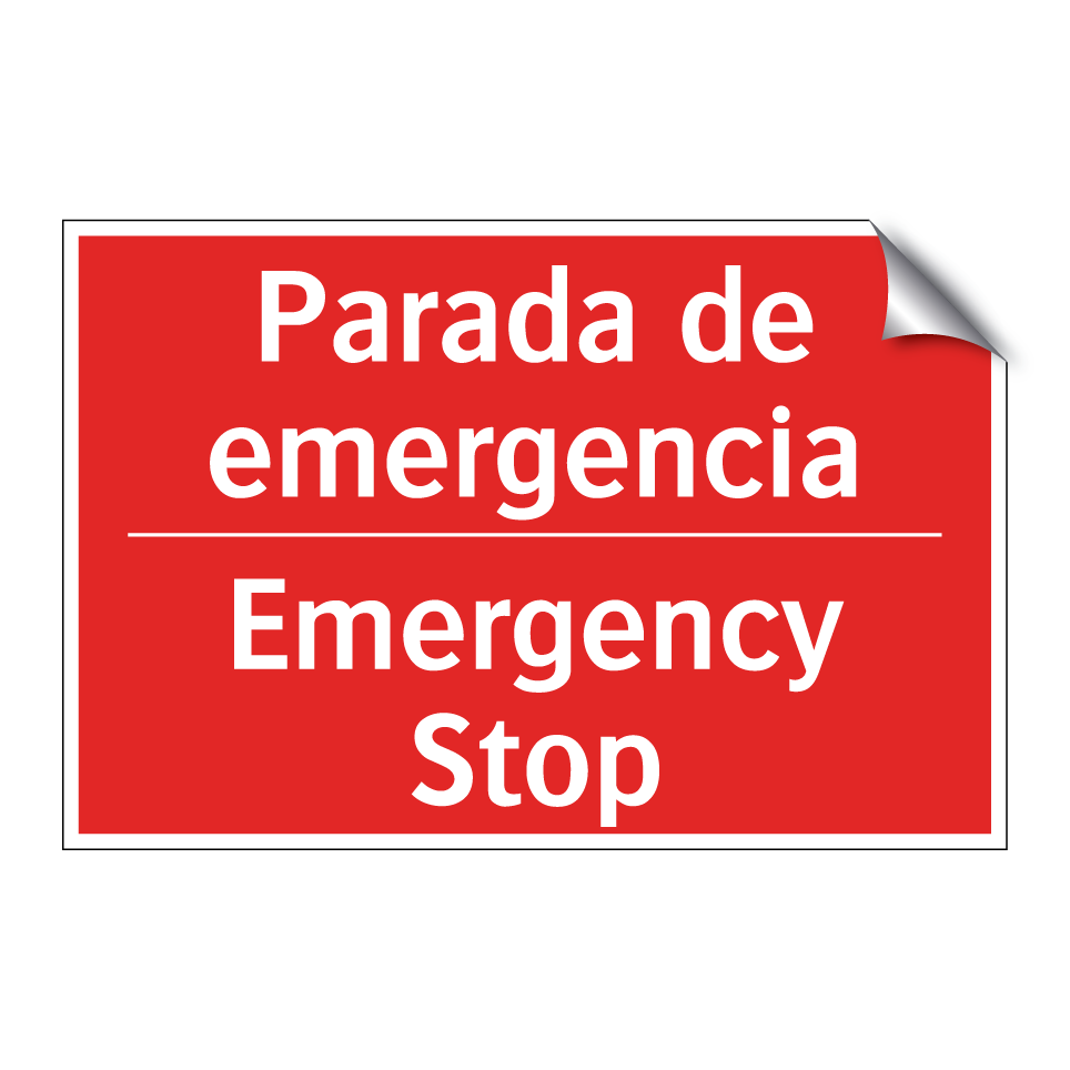 Parada de emergencia - Emergency Stop