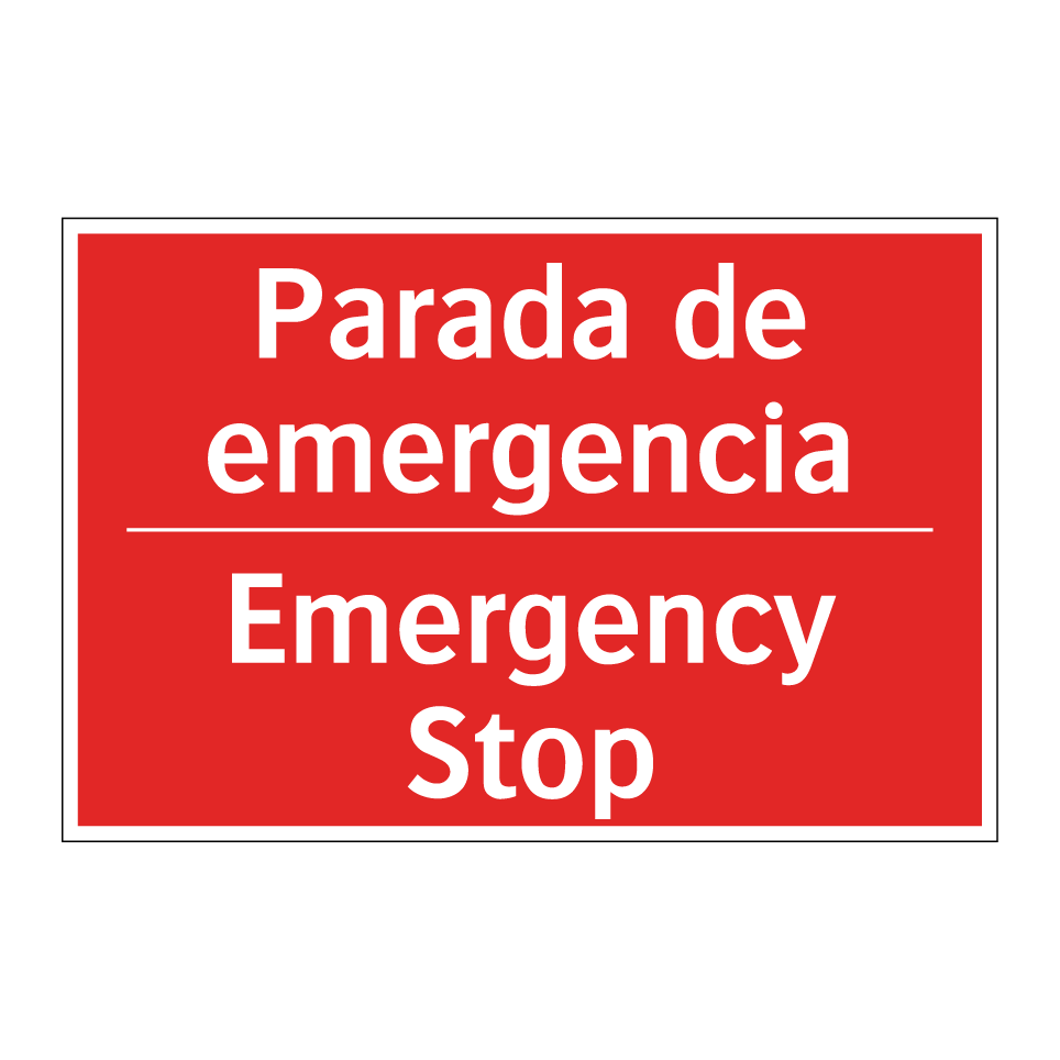 Parada de emergencia - Emergency Stop