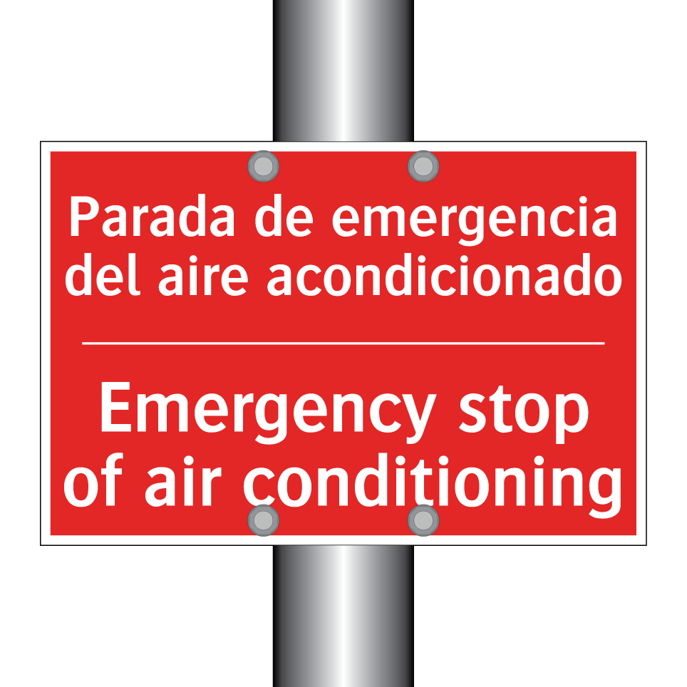 Parada de emergencia del aire /.../ - Emergency stop of air /.../