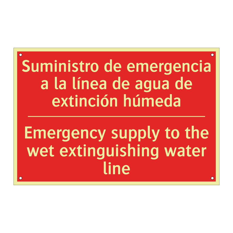 Suministro de emergencia a la /.../ - Emergency supply to the wet /.../