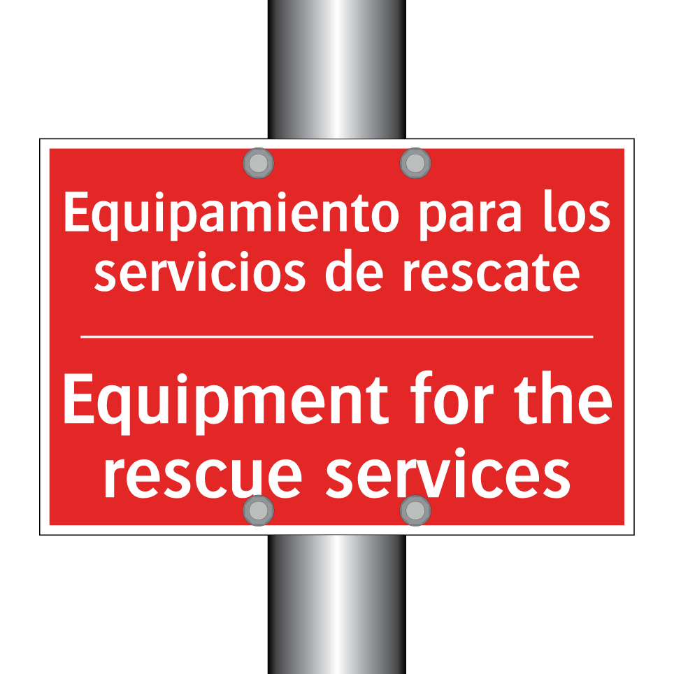 Equipamiento para los /.../ - Equipment for the rescue /.../